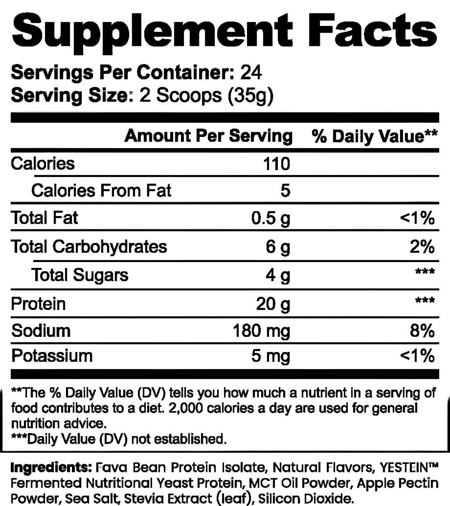 Plant Protein (Vanilla)